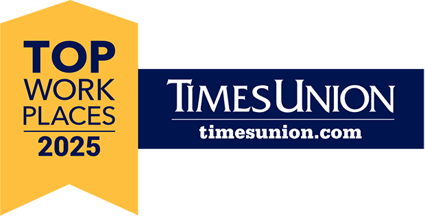 Times Union Top work places 2025 logo
